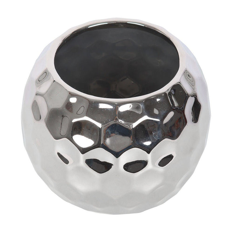 Silver Disco Ball Vase - Something Different Gift Shop