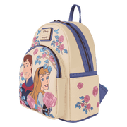 Sleeping Beauty Princess Aurora & Prince Phillip Floral Mini Backpack - Something Different Gift Shop