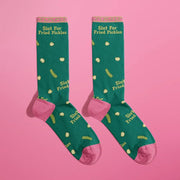 Slut for Fried Pickles Socks – Funny Socks Gift by Fun Club - Something Different Gift Shop
