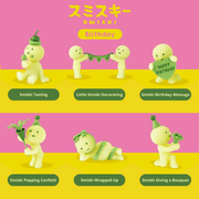 Six regular figures available in the Smiski Birthday Series