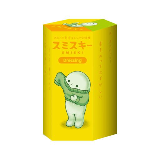 Smiski Dressing Series Blind Box featuring the Sweater figure