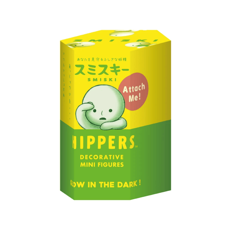 Smiski Hippers glow-in-the-dark Blind Box packaging