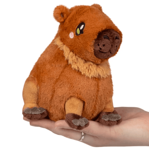 Squishable Snacker Capybara brown plush front view