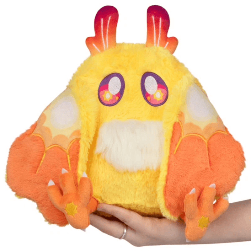Mini Squishable Solar Mothman plush front view