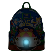 Sonic The Hedgehog Light Up Mini Backpack - Something Different Gift Shop