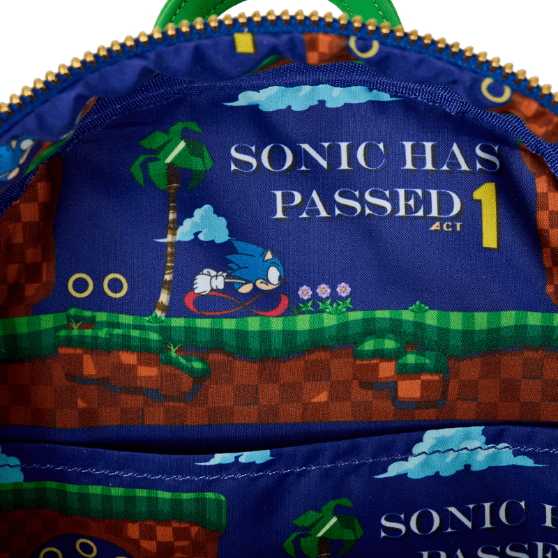 Sonic The Hedgehog Light Up Mini Backpack - Something Different Gift Shop