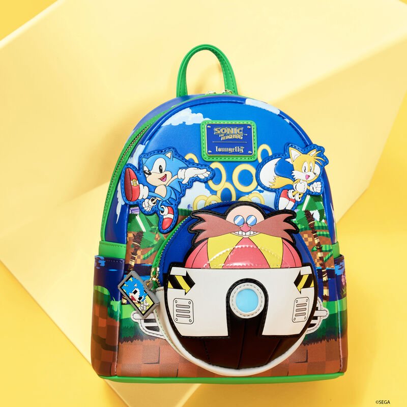 Sonic The Hedgehog Light Up Mini Backpack - Something Different Gift Shop