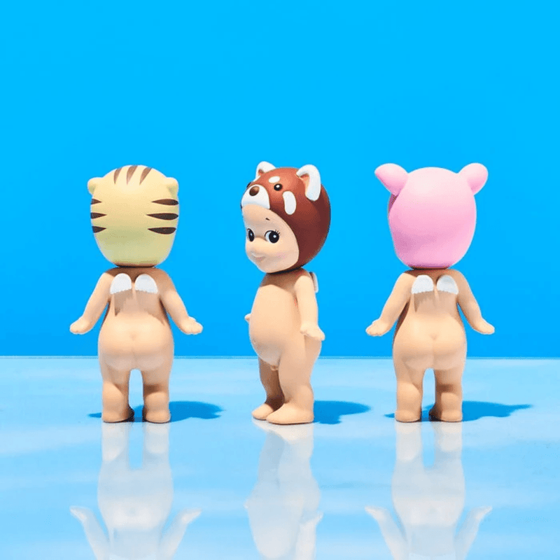 Back and side views of Sonny Angel Animal Series 2 figures