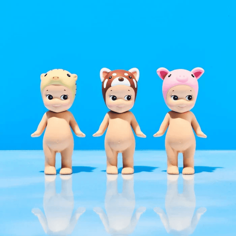 Sonny Angel Animal Series 2 Uribou, Lesser Panda and Pig figures