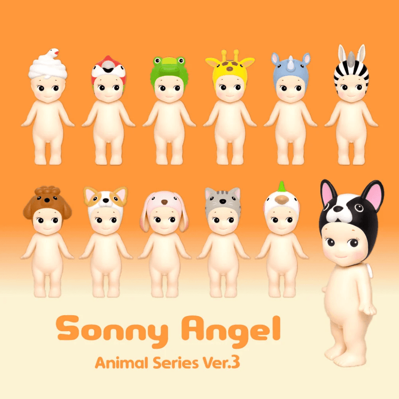 Sonny Angel Animal Series 3 lineup of 12 animal themed mini figures