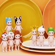 Selection of Sonny Angel Animal Series 3 collectable figures wearing animal headgear