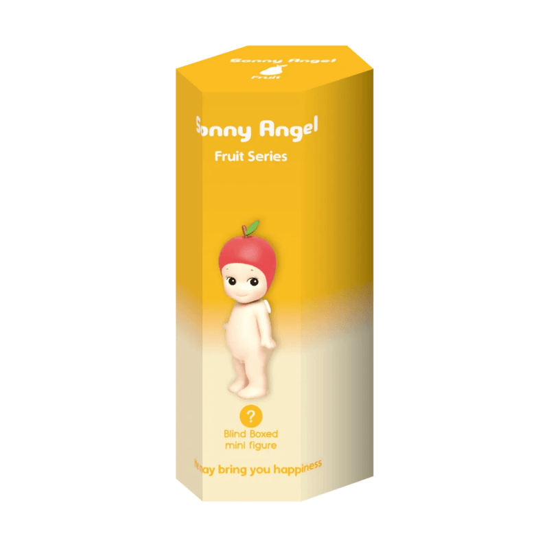 Sonny Angel Fruit Series Blind Box packaging featuring the Apple design