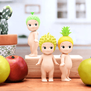Sonny Angel Fruit Series Melon, Durian and Pineapple mini figures