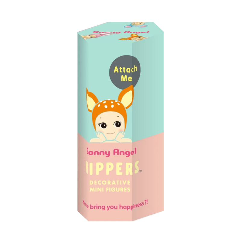 Sonny Angel Hippers Animal Series Blind Box packaging featuring the Fawn design