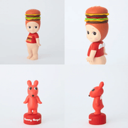 Big Hamburger and Robby Angel secret figures from the Sonny Angel Snack Series