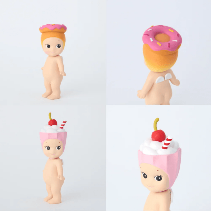 Sonny Angel Snack Series Donut and Milkshake mini figures