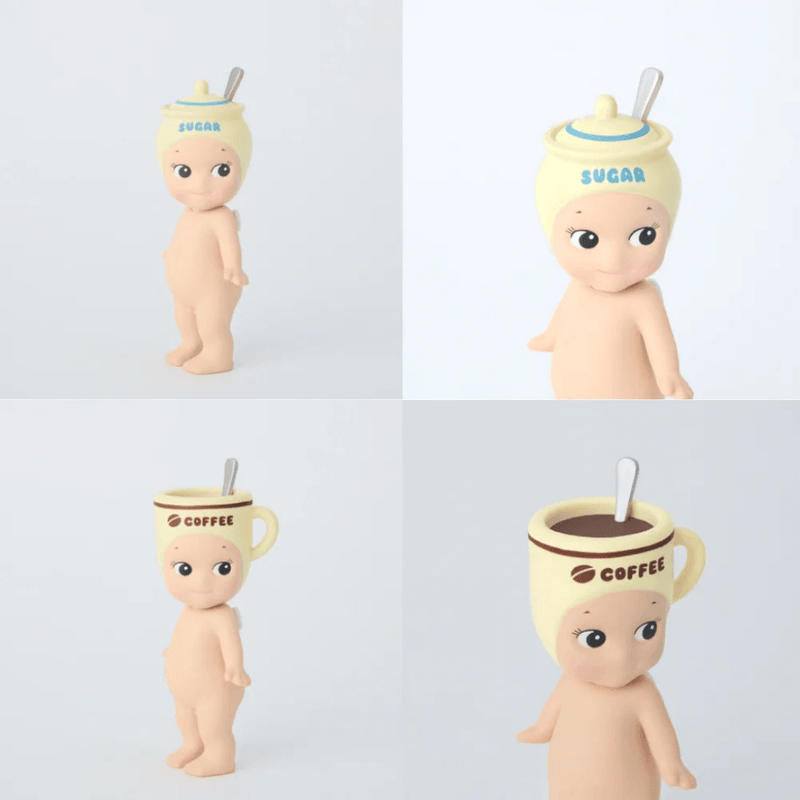 Sonny Angel Snack Series Sugar and Coffee mini figures