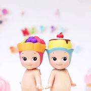 Sonny Angel Sweets Series Fruit Tart and Pudding dessert-inspired collectable mini figures