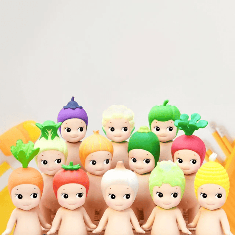 Sonny Angel Vegetable Series collection of 12 adorable vegetable-themed blind box figures