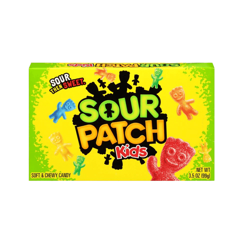 Sour Patch Kids theatre box soft and chewy candy 99g