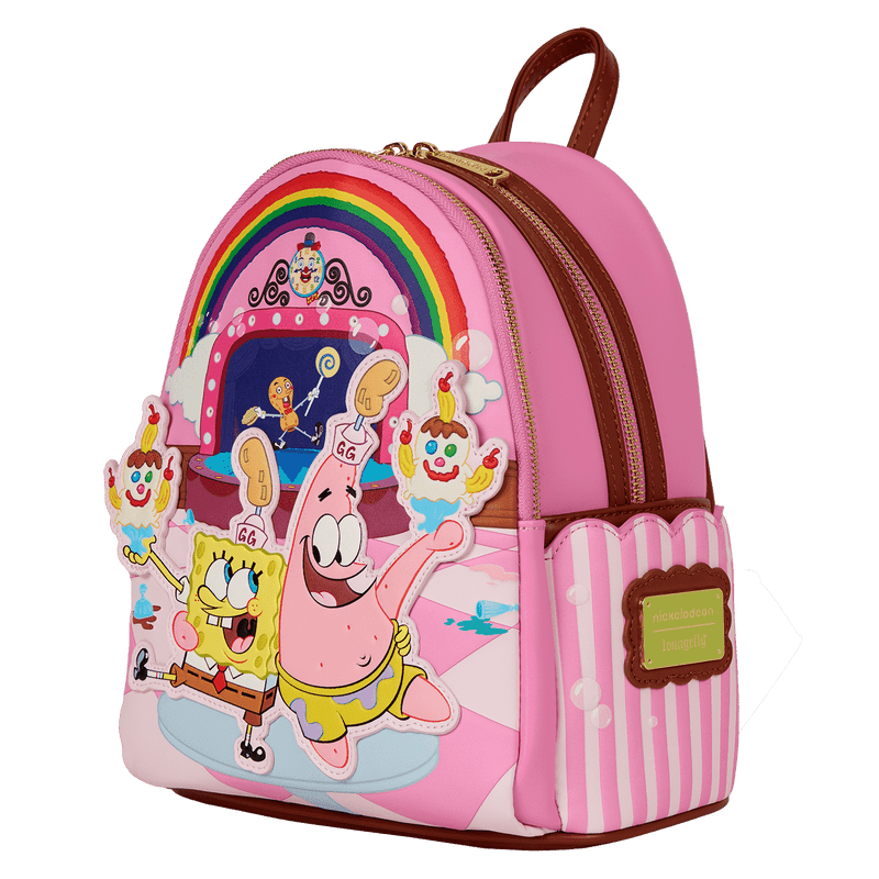 SpongeBob Squarepants & Patrick Star Goofy Goober Light Up Mini Backpack - Something Different Gift Shop