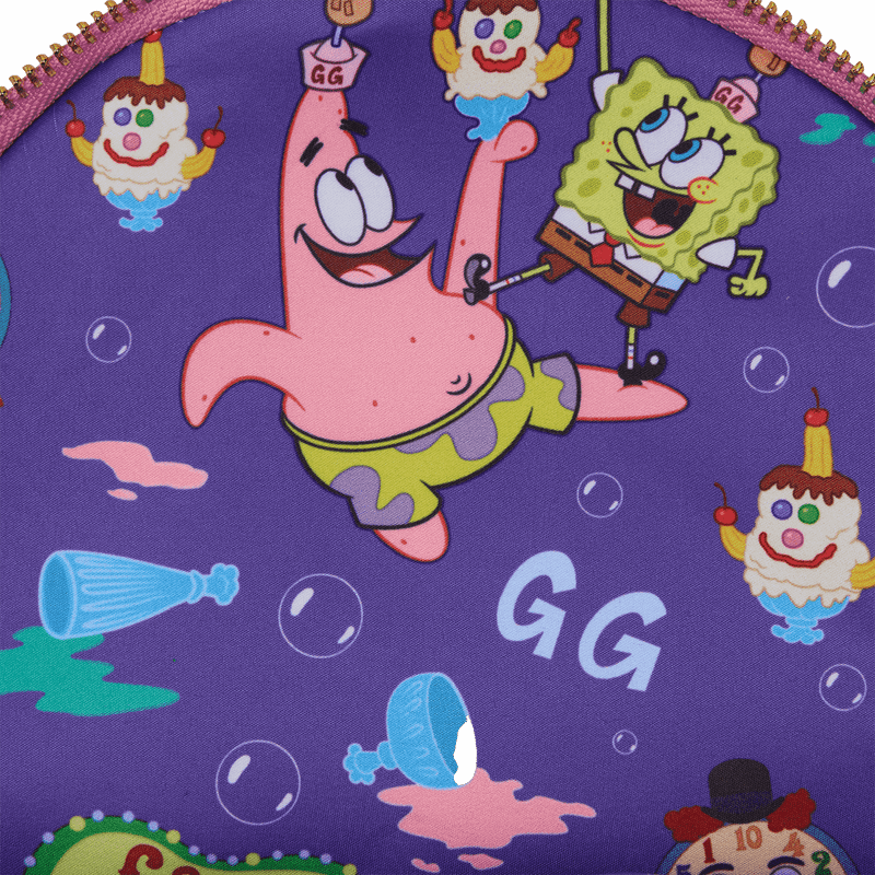 SpongeBob Squarepants & Patrick Star Goofy Goober Light Up Mini Backpack - Something Different Gift Shop