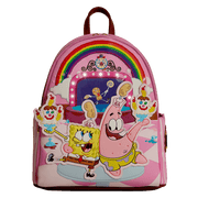 SpongeBob Squarepants & Patrick Star Goofy Goober Light Up Mini Backpack - Something Different Gift Shop