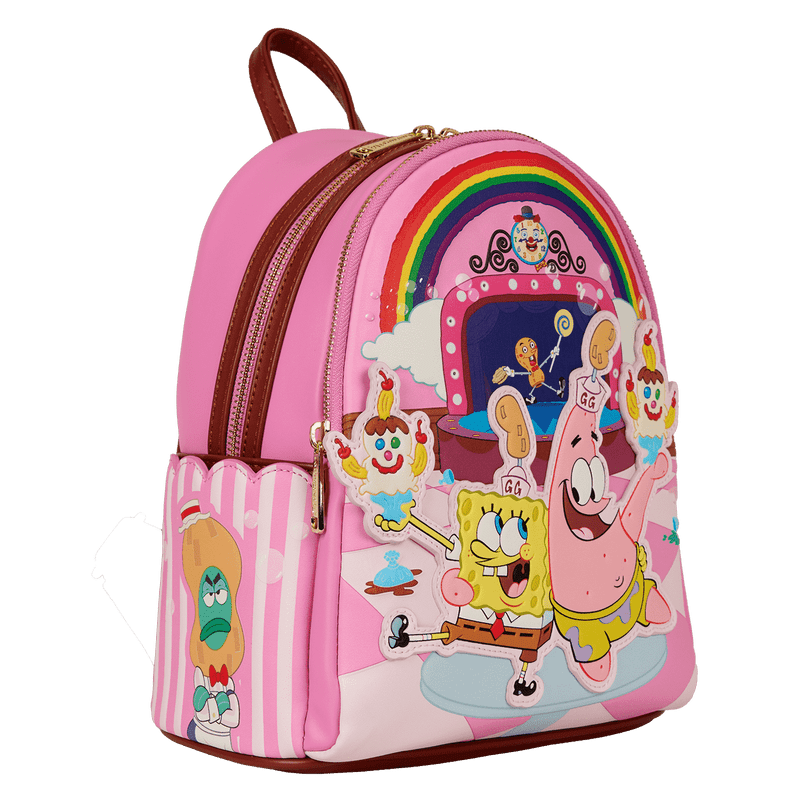 SpongeBob Squarepants & Patrick Star Goofy Goober Light Up Mini Backpack - Something Different Gift Shop