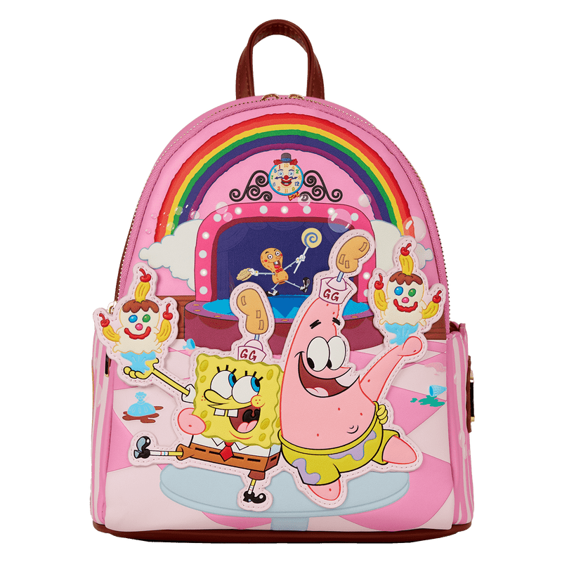 SpongeBob Squarepants & Patrick Star Goofy Goober Light Up Mini Backpack - Something Different Gift Shop