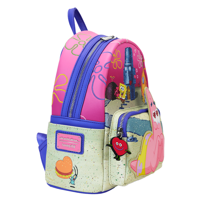 SpongeBob SquarePants & Patrick Star Hearts Mini Backpack - Something Different Gift Shop