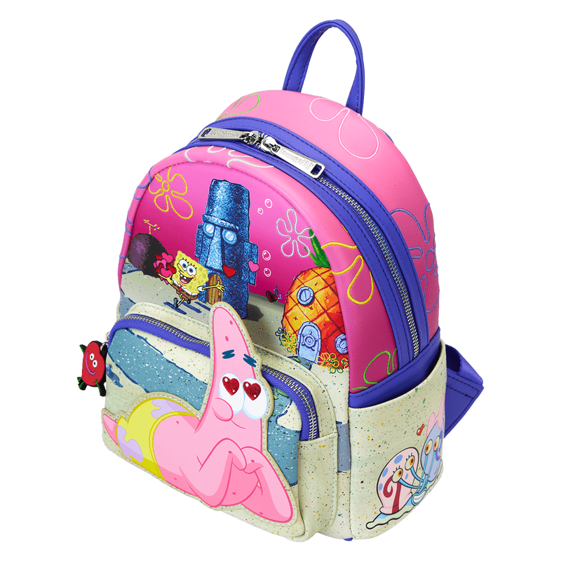 SpongeBob SquarePants & Patrick Star Hearts Mini Backpack - Something Different Gift Shop
