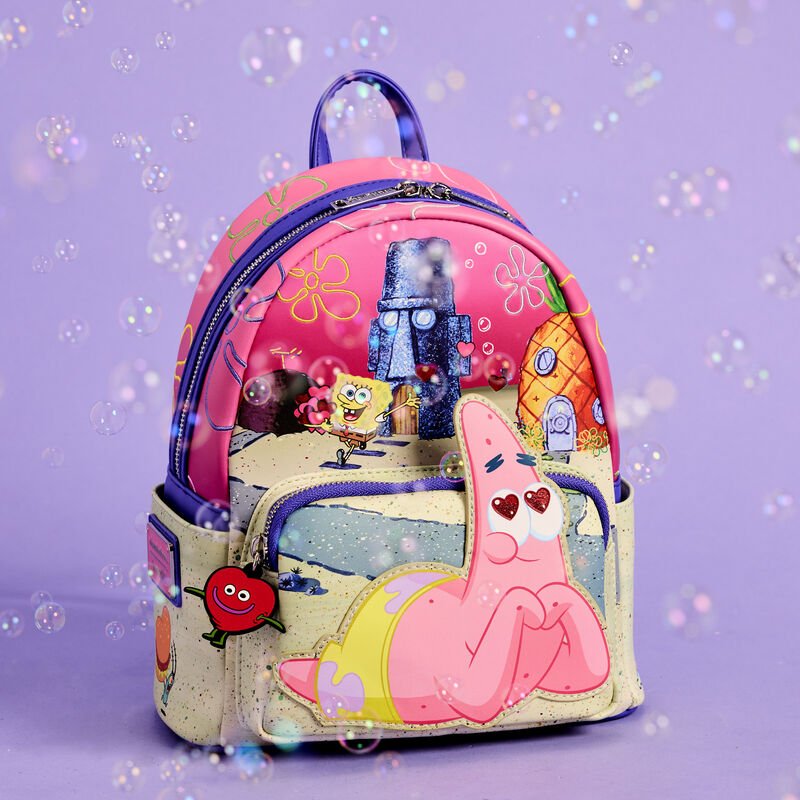SpongeBob SquarePants & Patrick Star Hearts Mini Backpack - Something Different Gift Shop