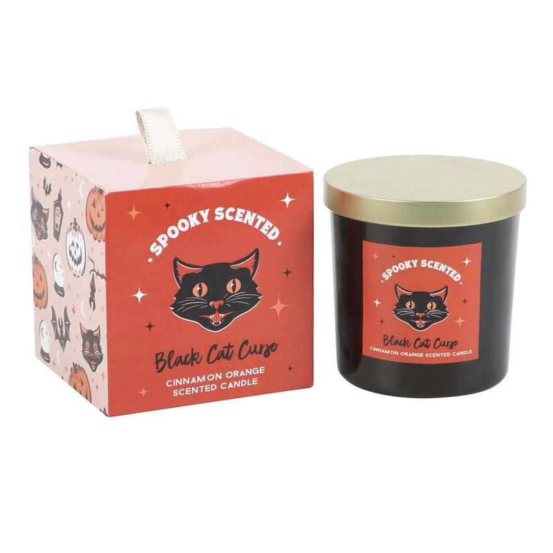 Spooky Scented Candle - Black Cat Curse - Something Different Gift Shop