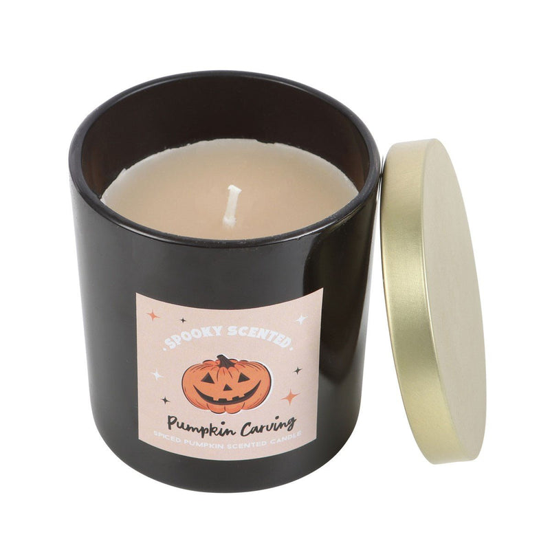 Spooky Scented Candle - Pumpkin Carving - Something Different Gift Shop