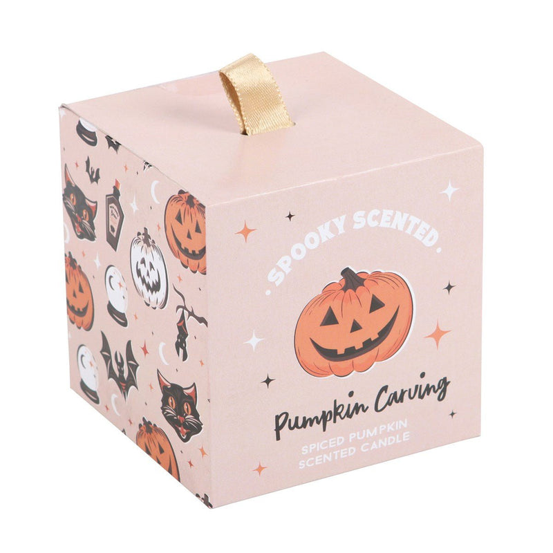 Spooky Scented Candle - Pumpkin Carving - Something Different Gift Shop