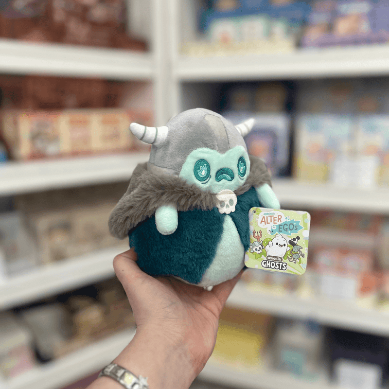 Squishable Alter Egos Ghost Ancient plush toy held in hand, front view