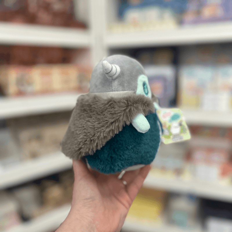 Squishable Alter Egos Ghost Ancient plush toy held in hand, side view