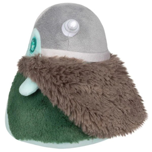 Side profile highlighting fur mantle and helmet details on the Ghost Ancient plush