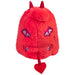 Back view showing embroidered bat wings, stitched details and a heart-tipped tail on the Ghost Imp plush
