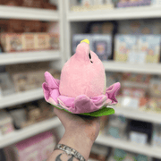 Squishable Alter Egos Lotus Frog plush toy held in hand, back view