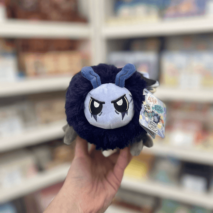 Squishable Alter Egos Series 8 Metal Moth plush toy held in hand, front view