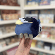 Squishable Alter Egos Series 8 Metal Moth plush toy held in hand, side view
