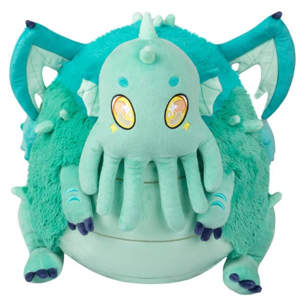 Front view of Squishable Baby Cthulhu 15-inch plush with tentacles and wings.