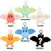 Squishable Baby Mothman Fruit Stand Series 1 blind box character collection