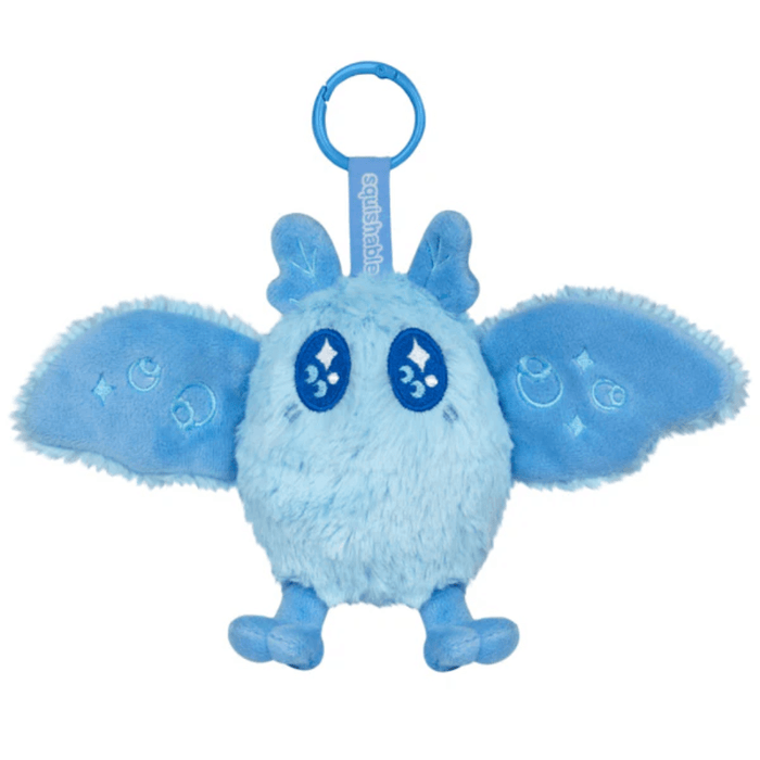 Squishable Blueberry Baby Mothman blue plush keychain