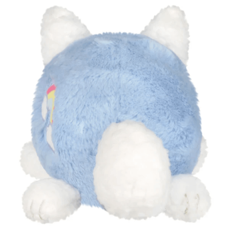 Back view of the Squishable Cloudy Kitsune plush toy and fluffy white tail
