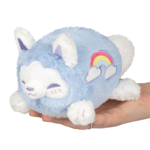 Front view of the Squishable Alter Egos Cloudy Kitsune plush toy