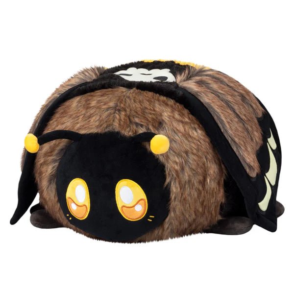 Front view of Squishable Death’s-Head Hawkmoth plush with skull-wing mask and antennae.