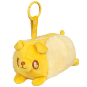Squishable Dessert Doggies Lemon Loaf dachshund plush keychain