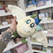 Mini Squishable Fairy Baby Mothman plush toy with wings spread, embroidered eyes, blue hat and official Squishable tag